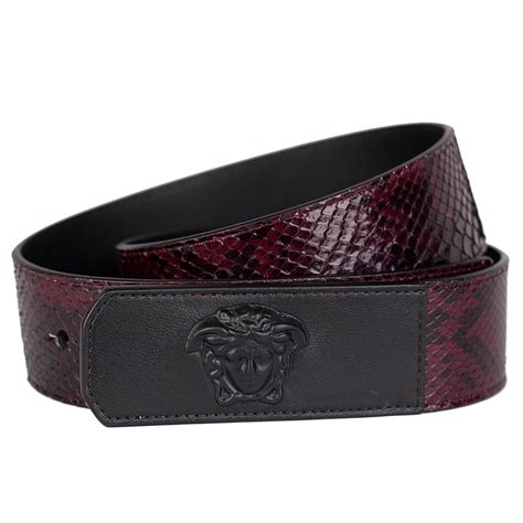 medusa snake versace belt for sale|vintage Versace Medusa belt.